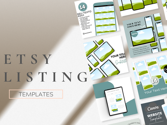 Etsy Device Listing Templates MRR+PLR Resell rights