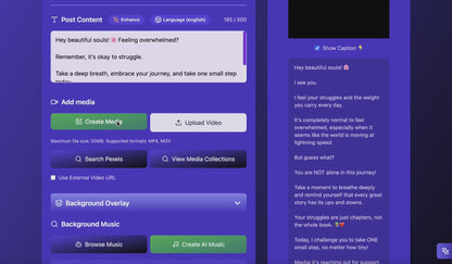 PostGenie - Create beautiful Instagram Posts instantly - LifeTime Offer! (Included in Full Suite)