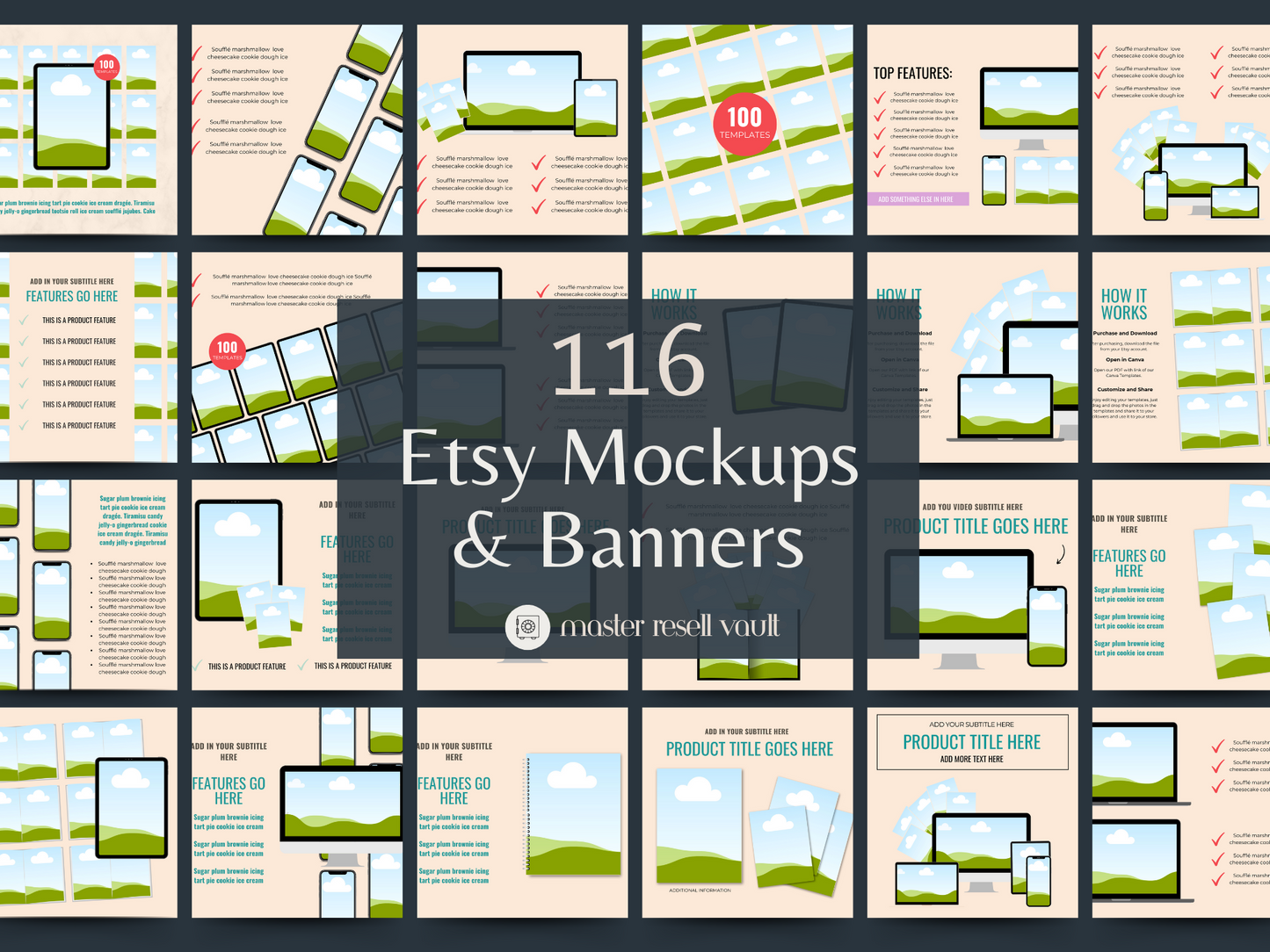 Etsy Listing Mockups & Banners