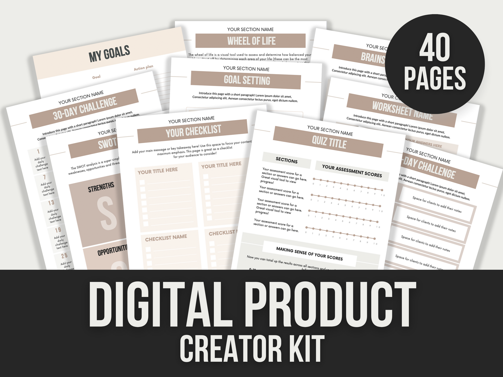 digital product creator kit - MRR Products Vault