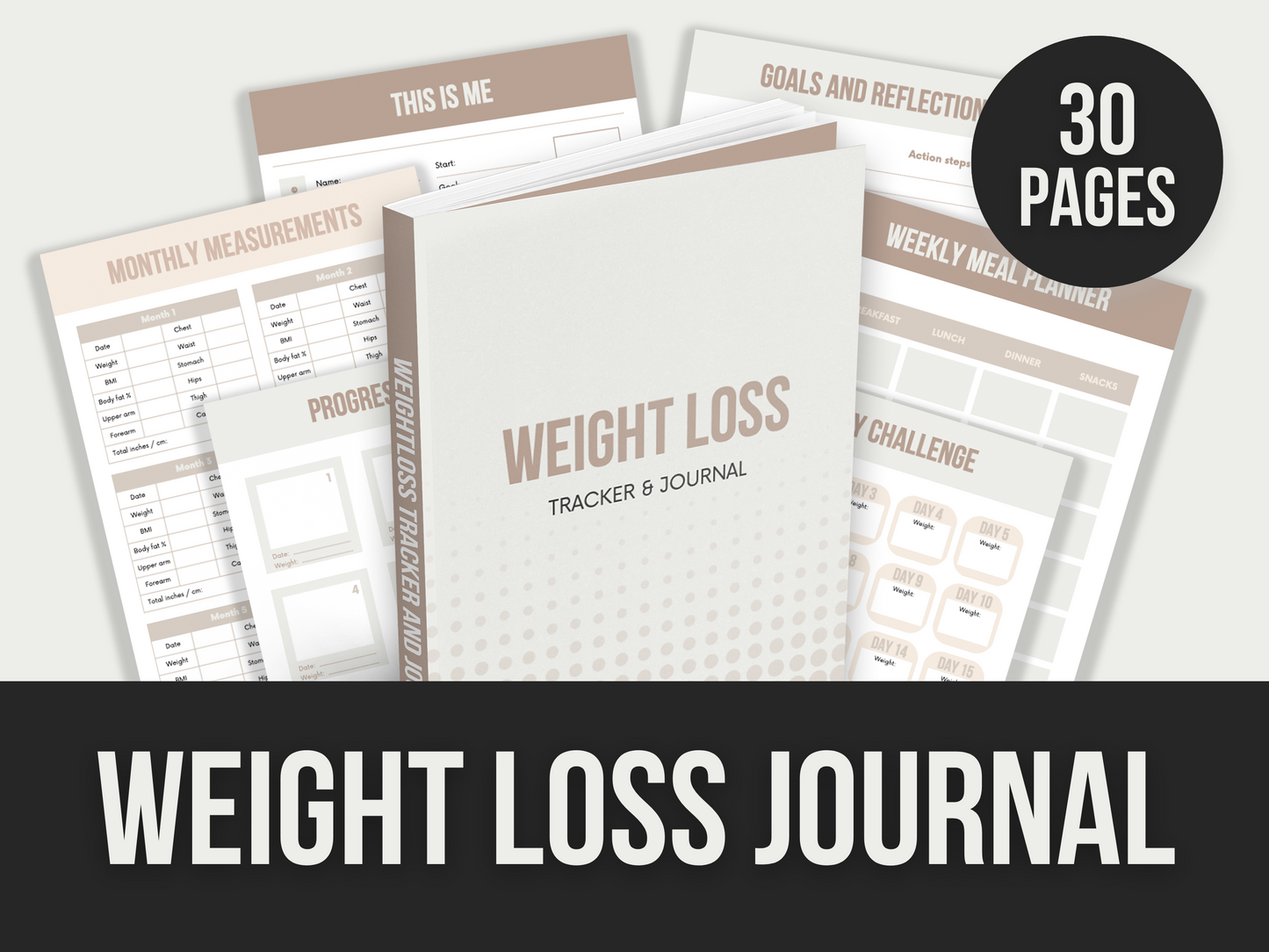 weight loss journal