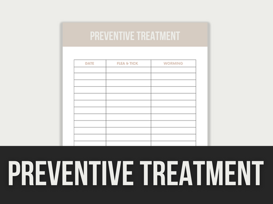 preventive treatment - MRR Products Vault