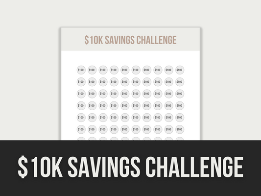 10k savings challenge - MRR Products Vault