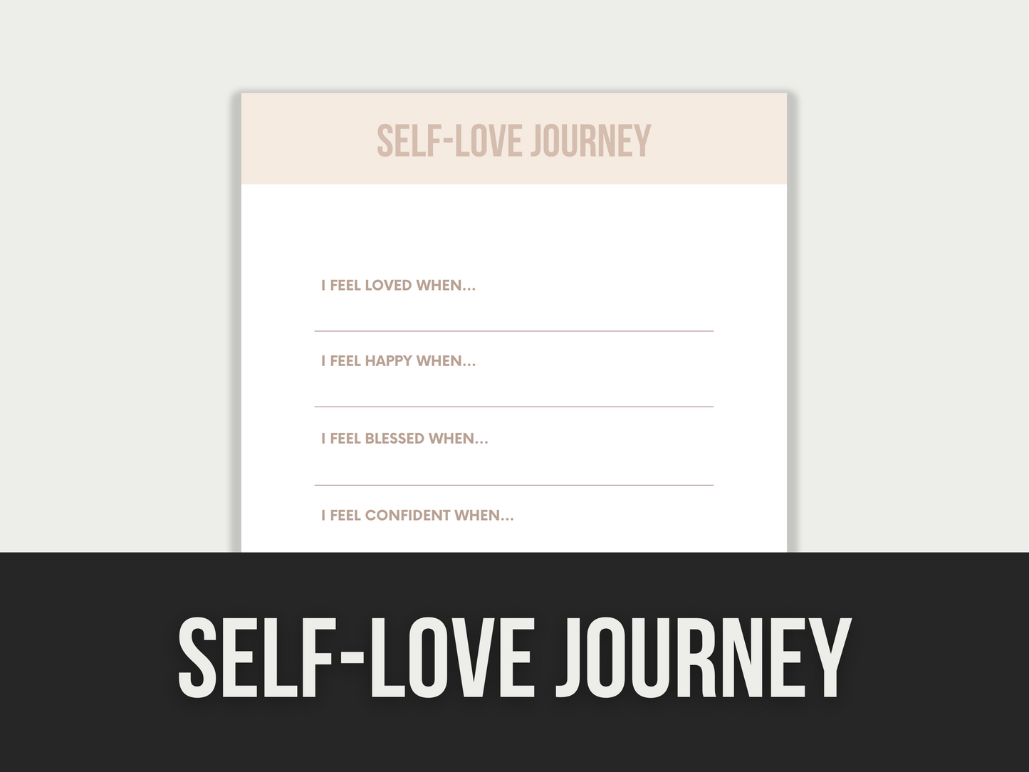 self-love journey