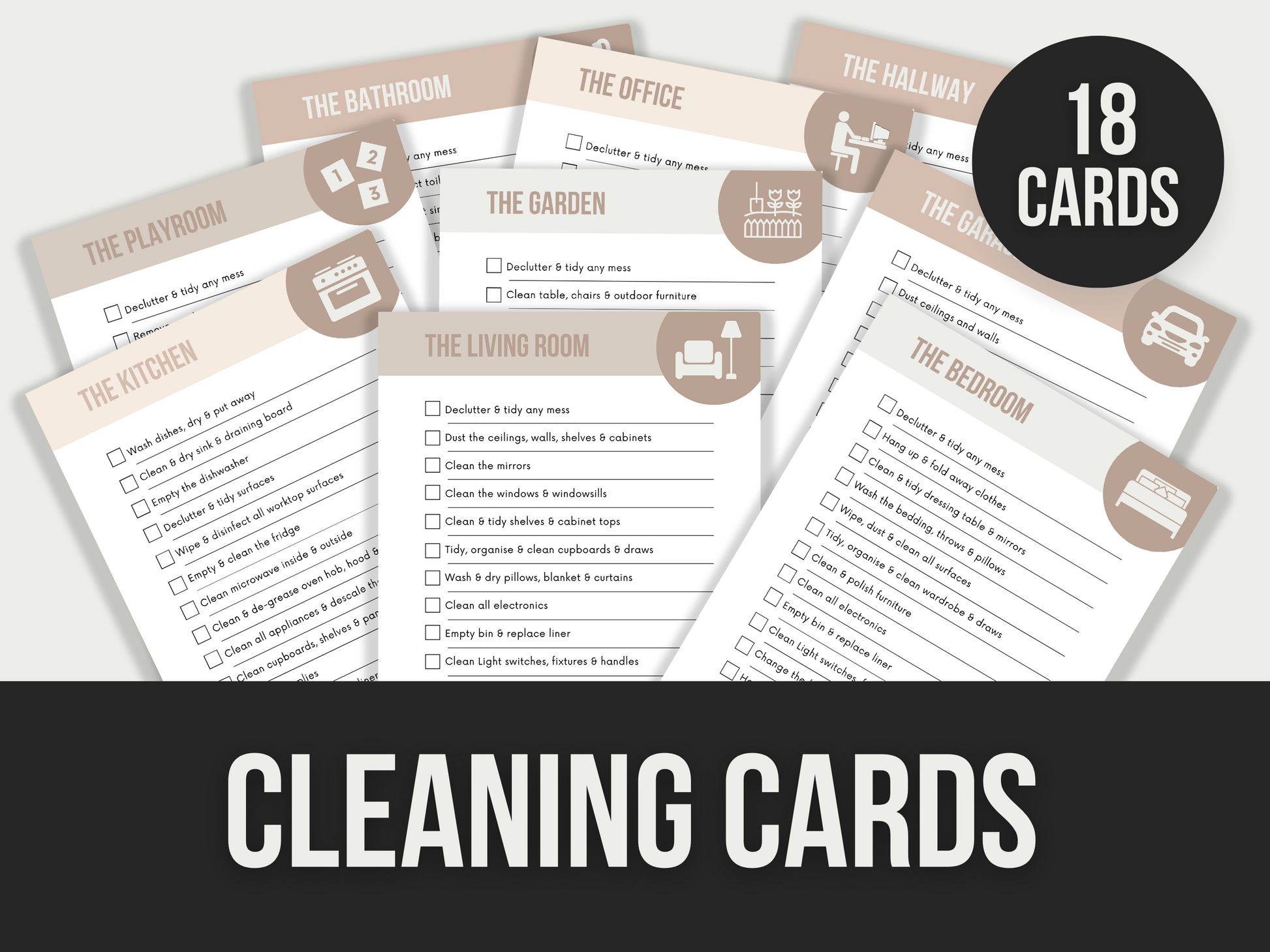 cleaning cards - MRR Products Vault