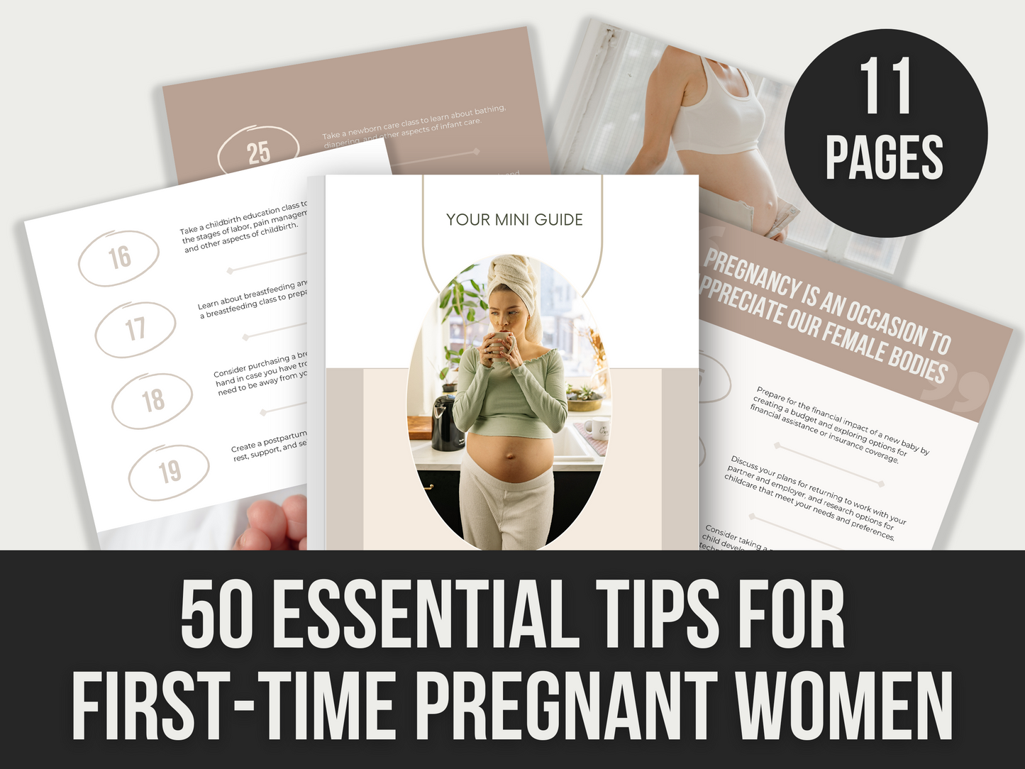 50 essential tips for first time pregnant women - MRR Products Vault