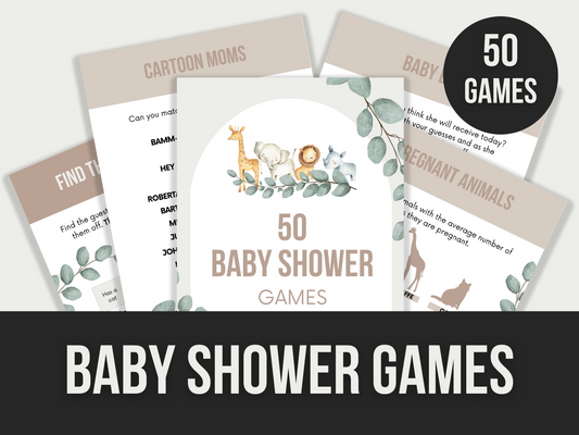 baby shower games - MRR Products Vault