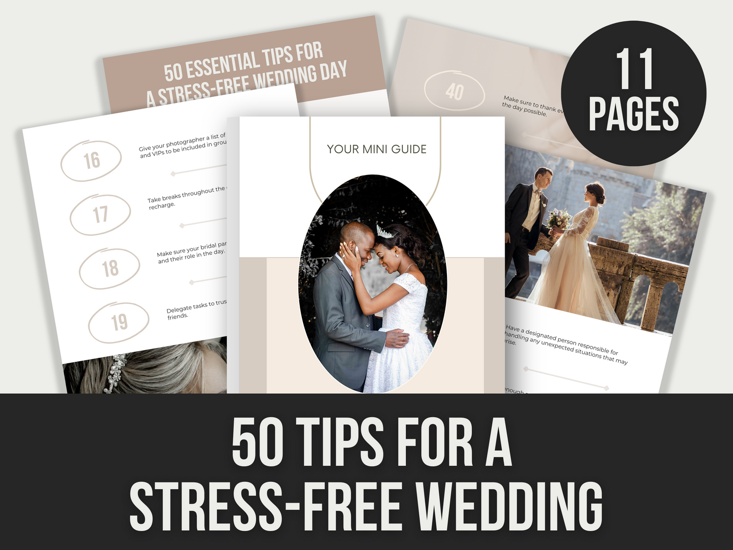 50 tips for stress-free wedding - MRR Products Vault