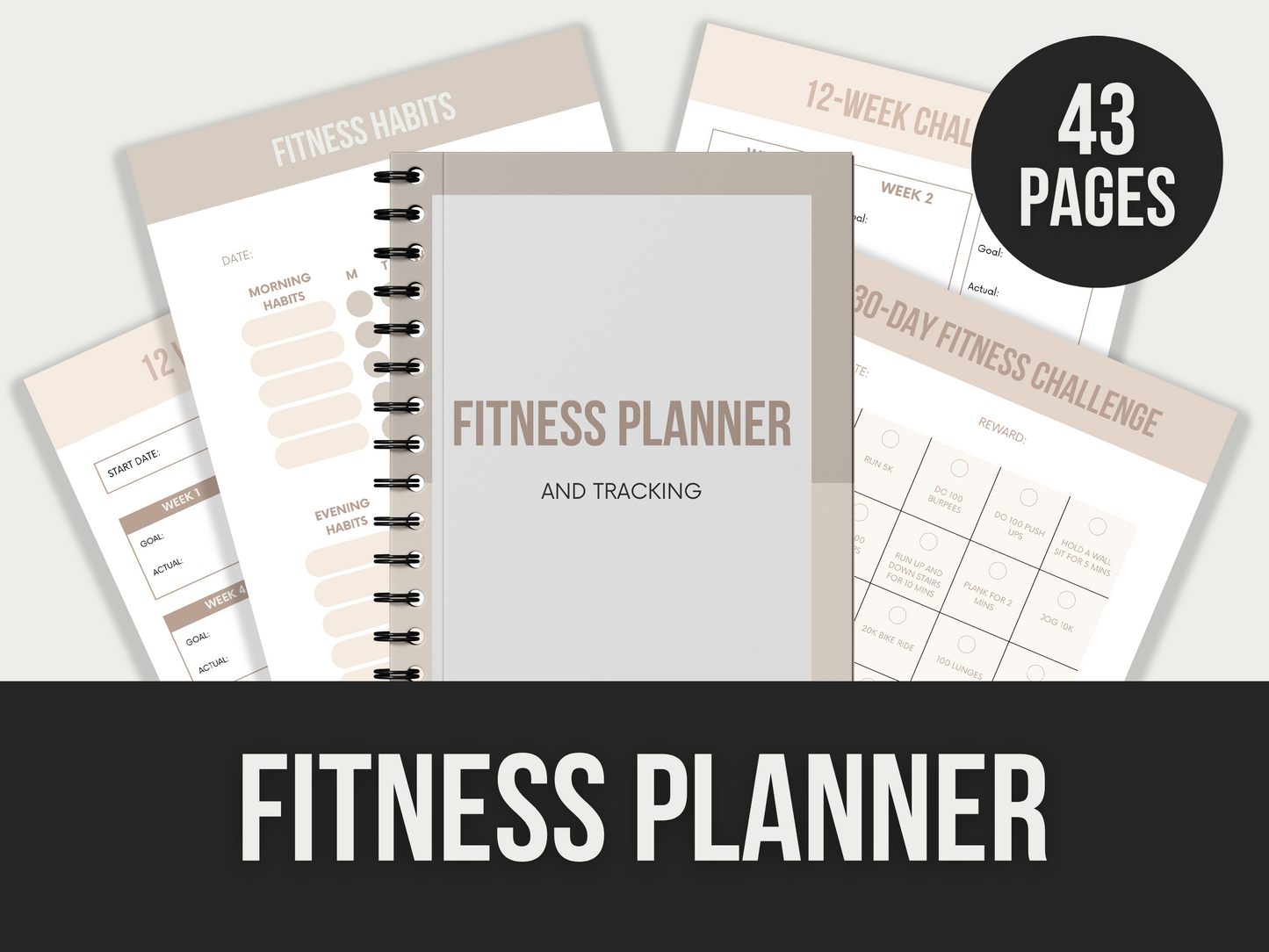 fitness planner - MRR Products Vault