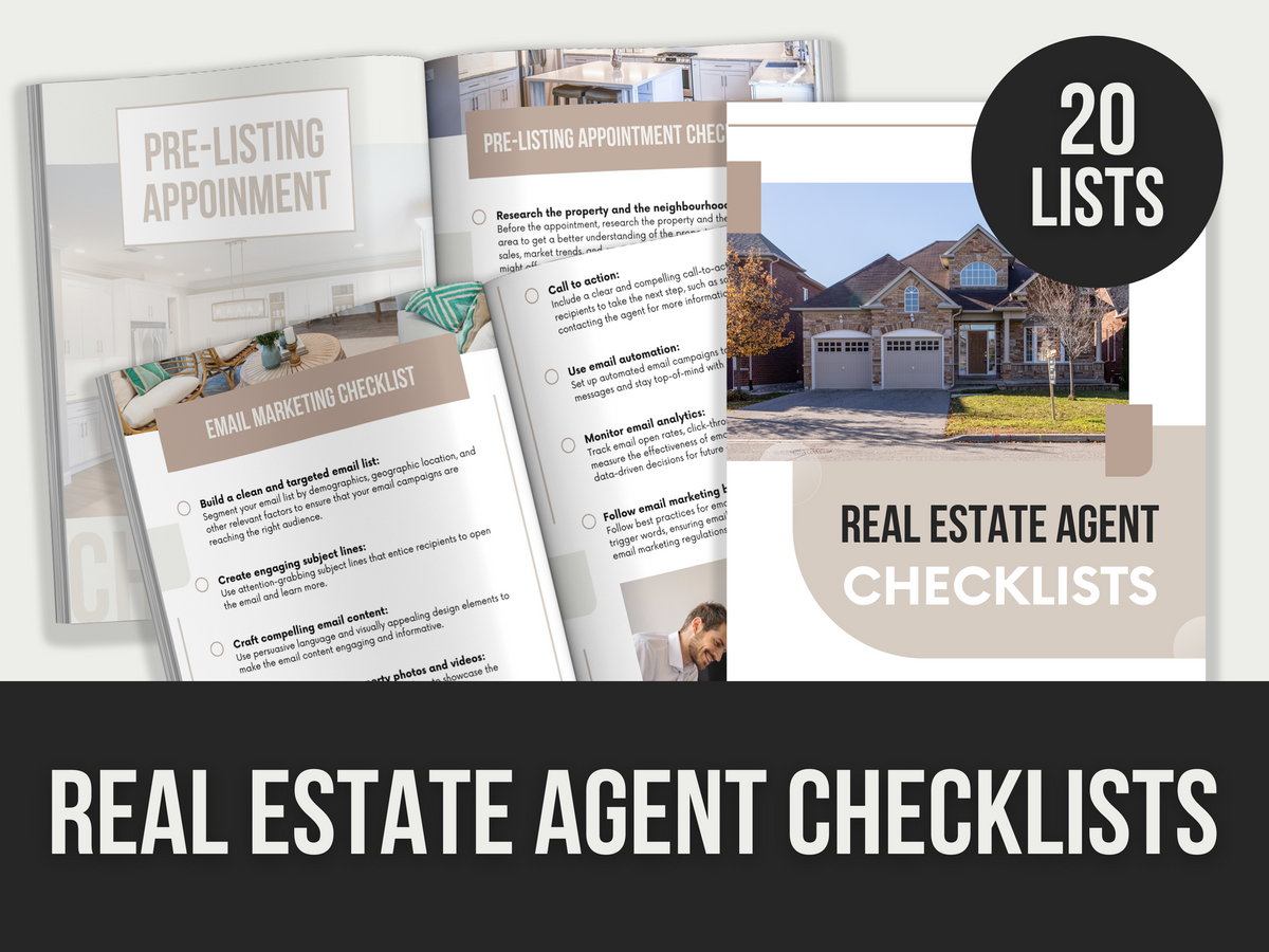 real estate agent checklists – MRR Products Vault (Shop)