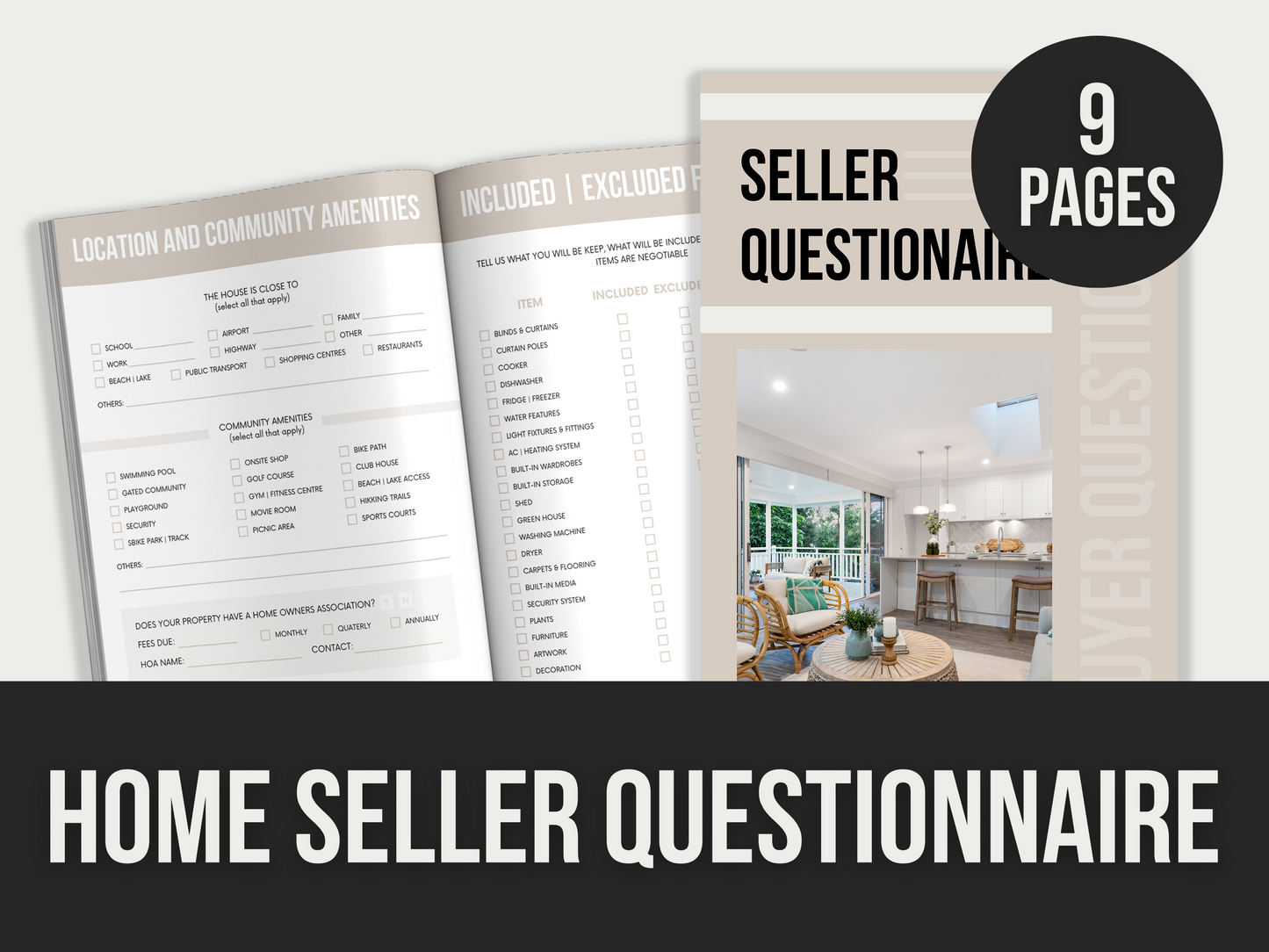 home seller questionnaire