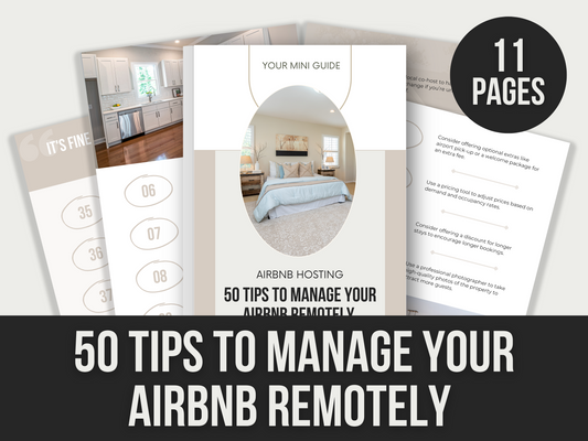 50 tips to manage your airbnb remotely - MRR Products Vault