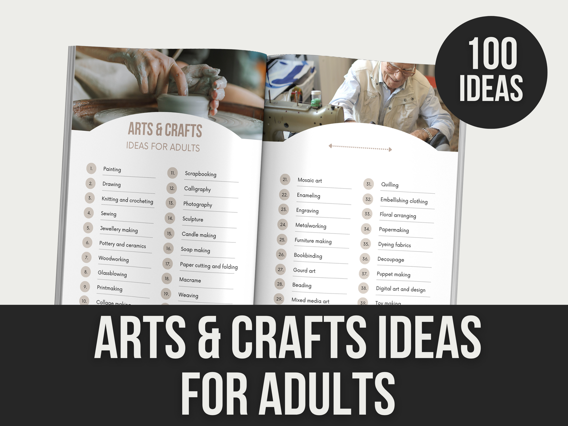 arts & crafts ideas for adults - MRR Products Vault