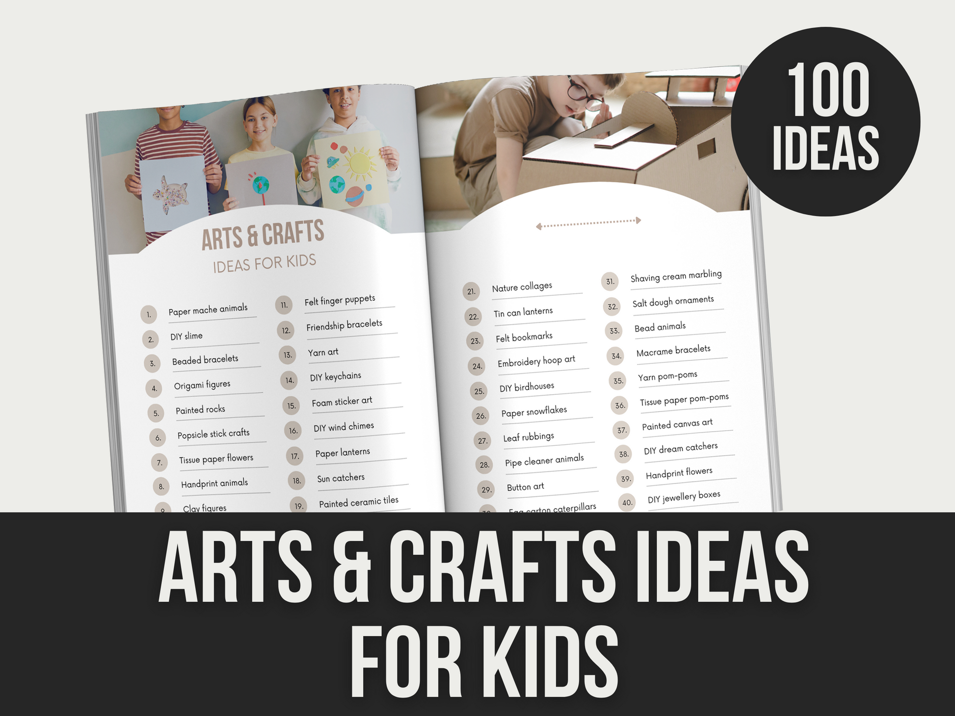 arts & crafts ideas for kids - MRR Products Vault