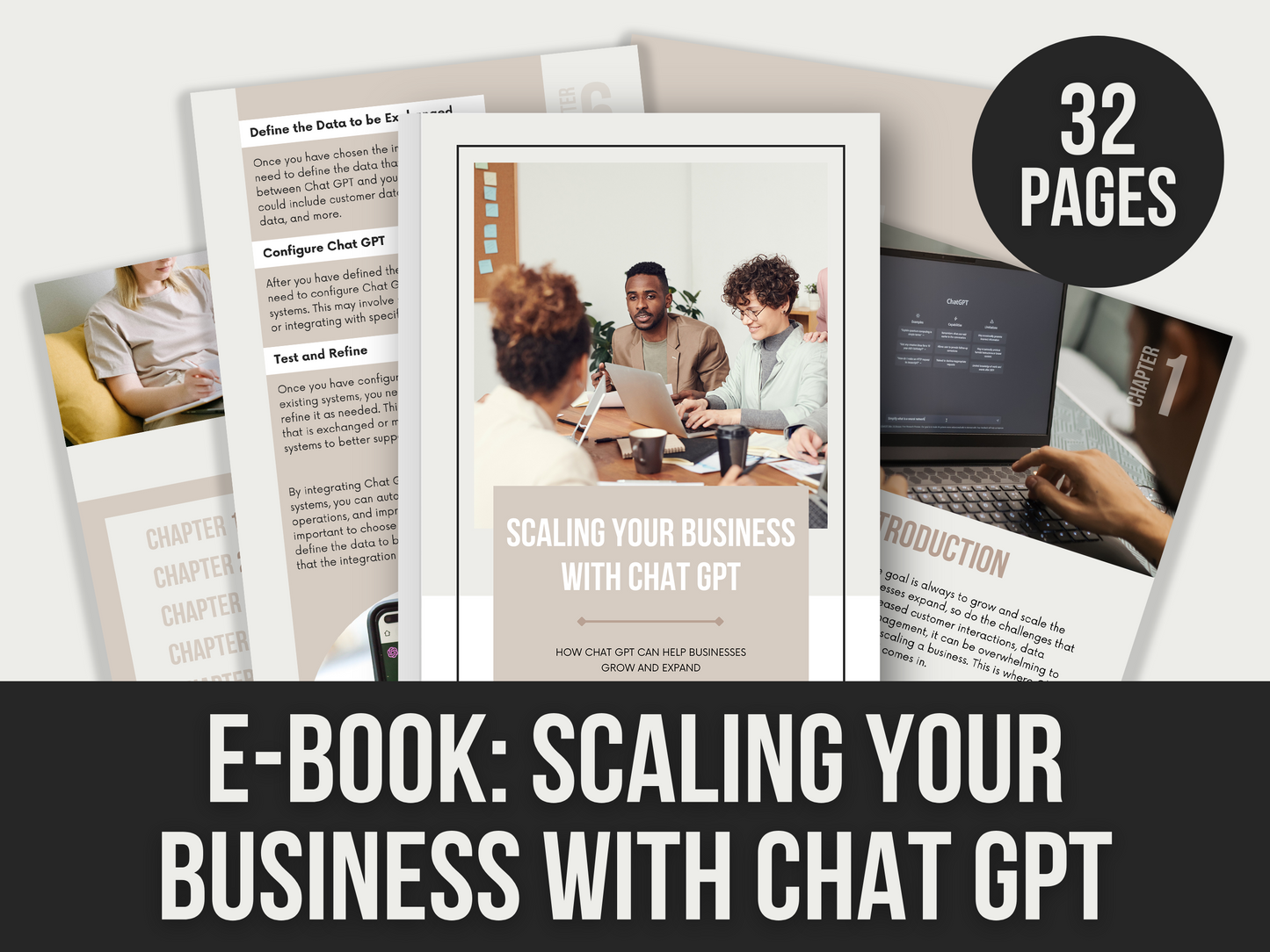 e-book: Scaling your business with ChatGPT - MRR Products Vault