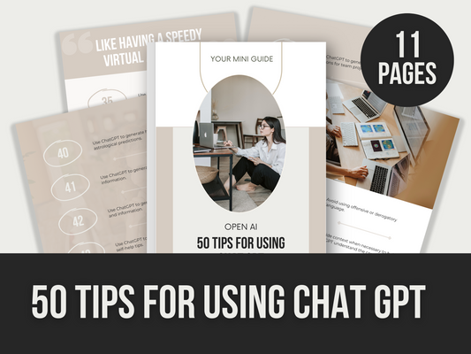 50 tips for using chatgpt - MRR Products Vault