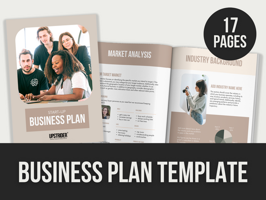 business plan template - MRR Products Vault