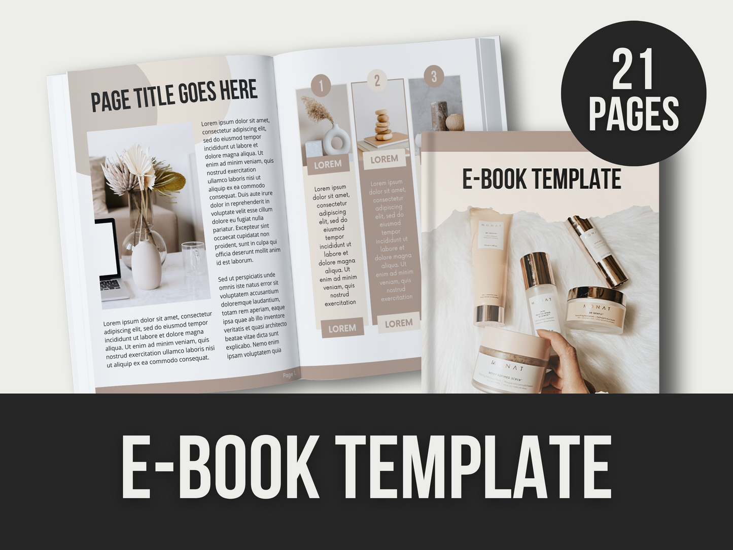 e-book template 2 - MRR Products Vault