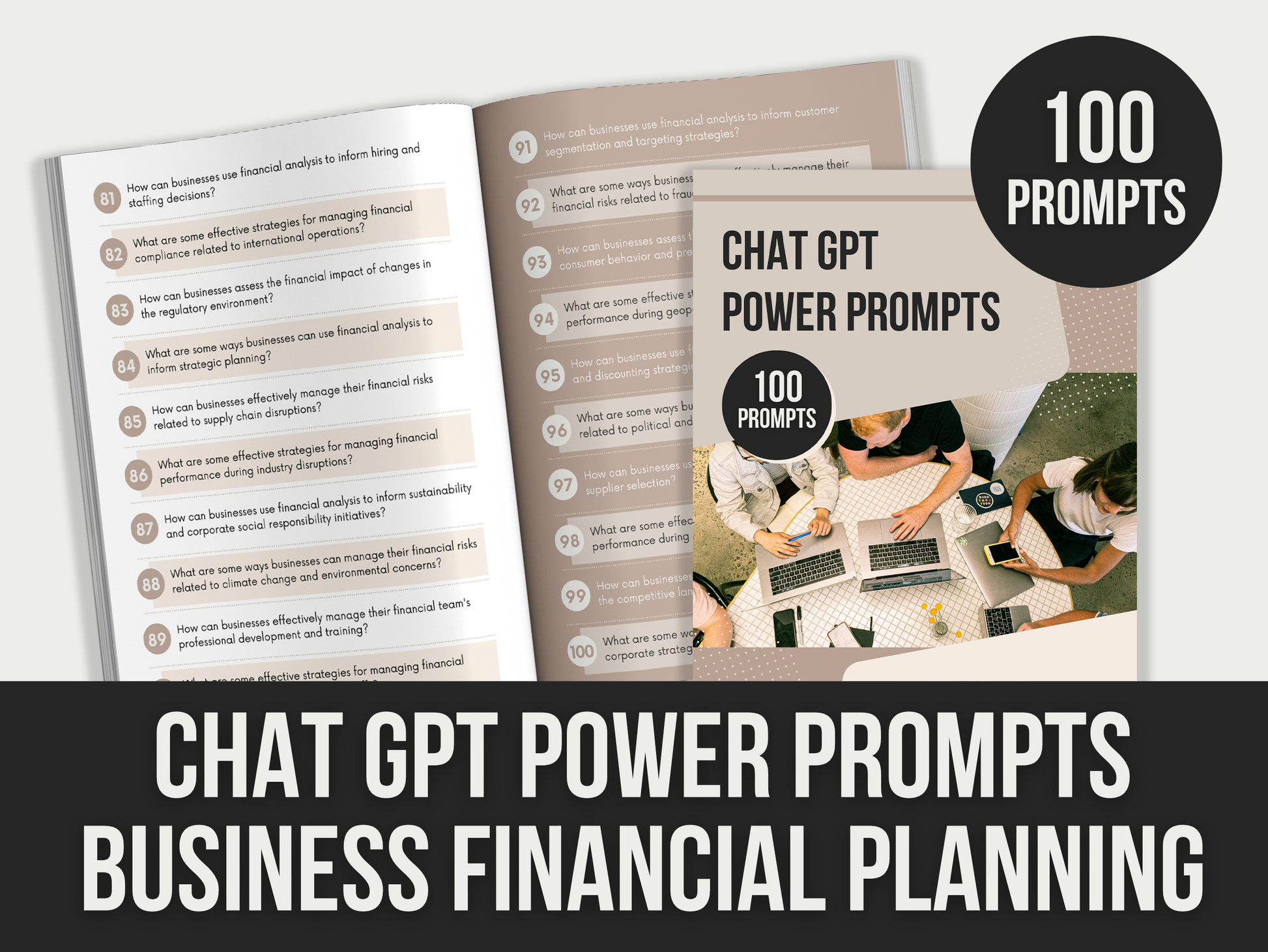 chatgpt power prompts business financial planning - MRR Products Vault