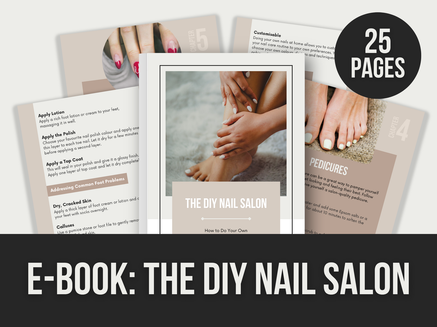 e-book: the diy nail salon - MRR Products Vault