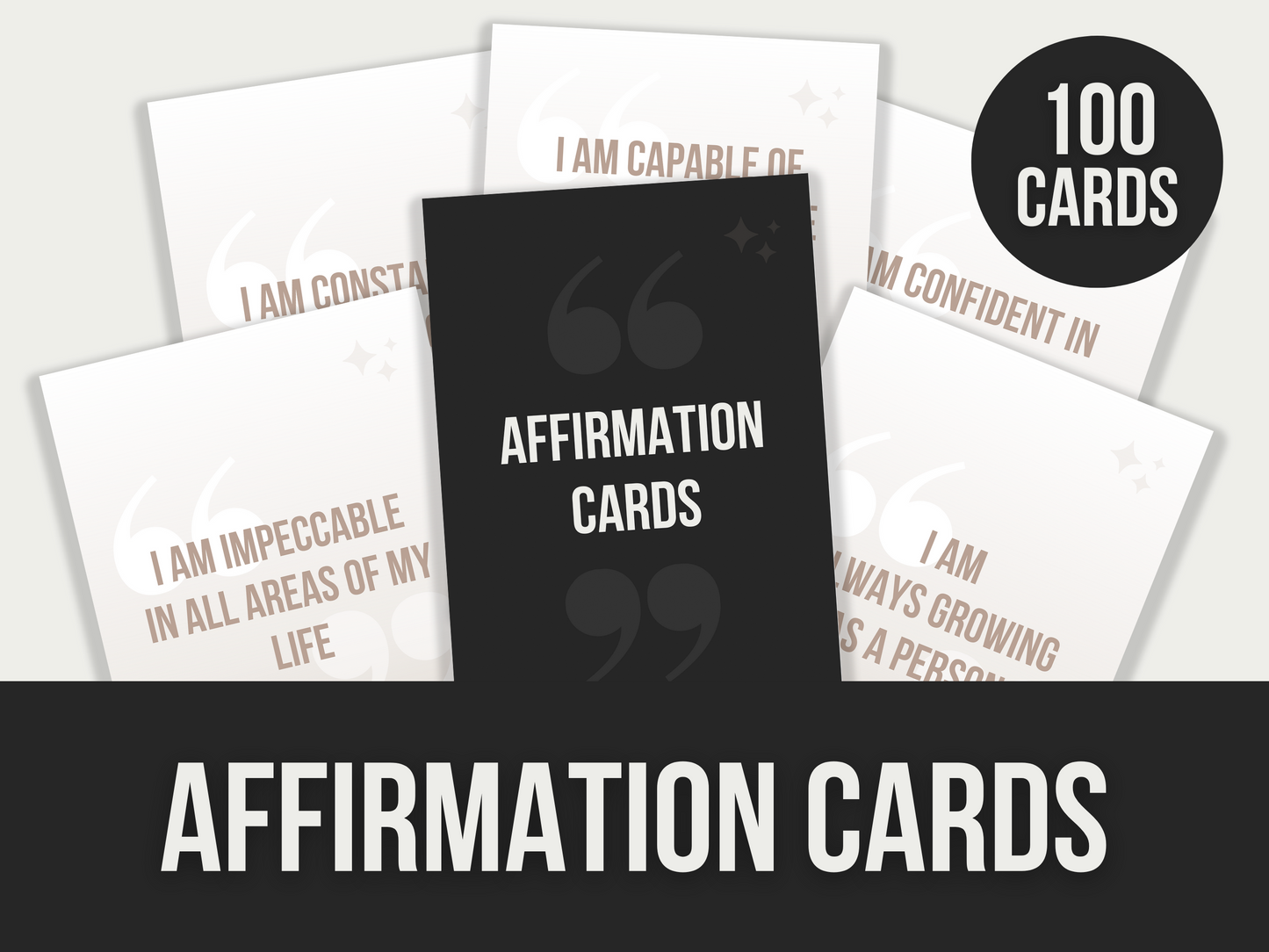 affirmation cards - MRR Products Vault