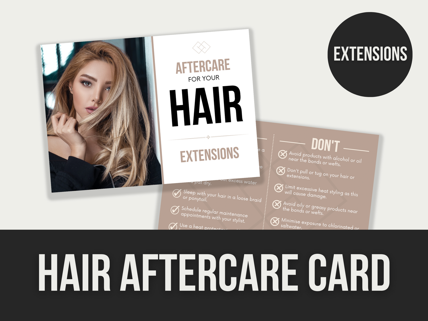 hair aftercare card 2 - MRR Products Vault