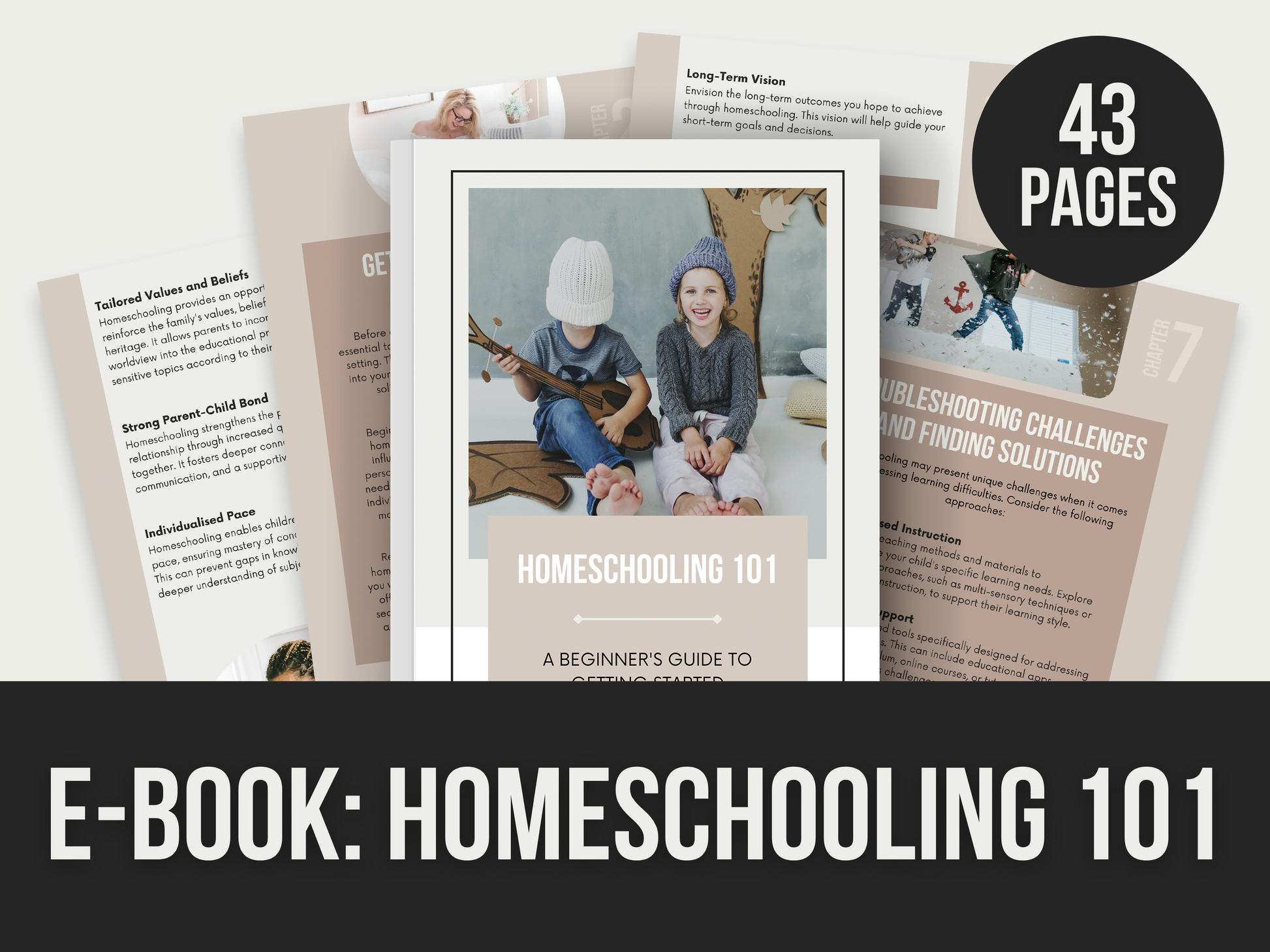 e-book: homeschooling 101 - MRR Products Vault