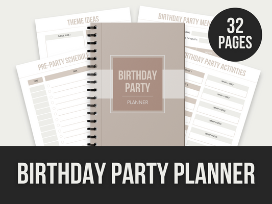 birthday party planner - MRR Products Vault