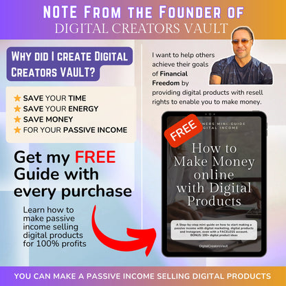 Faceless Instagram Profits Digital Marketing Ebook Guide: Increase your instagram followers | Master Resell Rights MRR PLR ebooks - MRR Products Vault