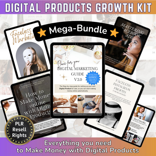 Digital Products Growth KIT mega-bundle - Digital marketing